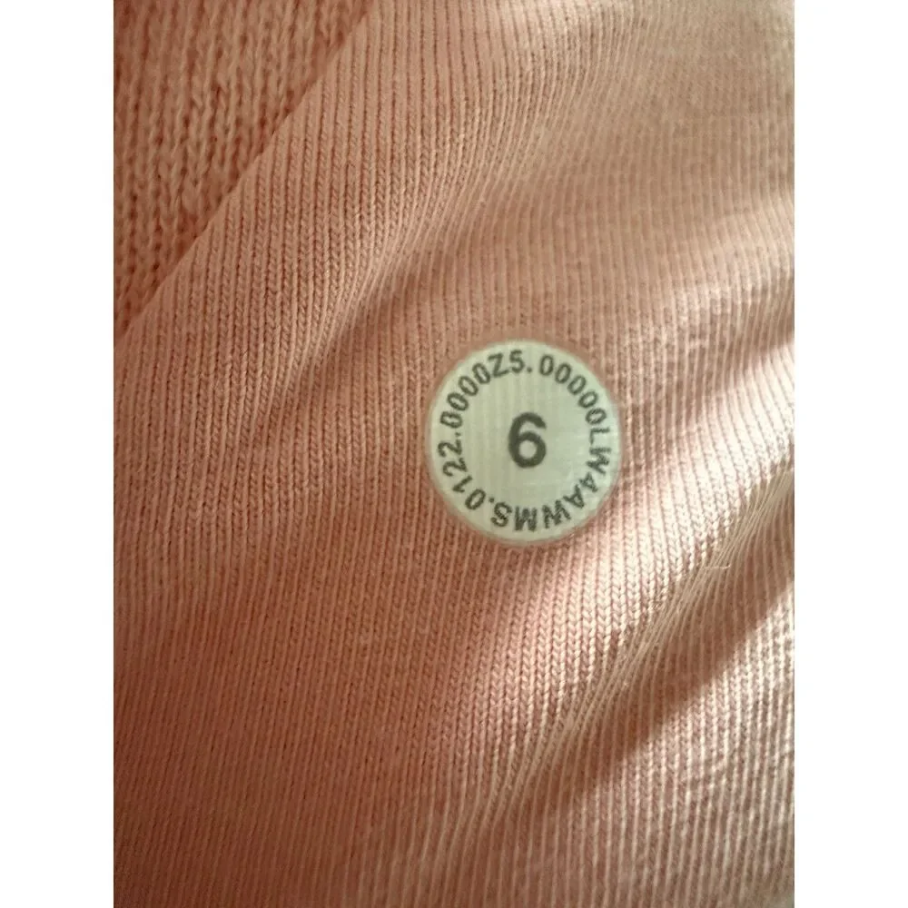 Lululemon Scuba Full Zip Hoodie Jacket Strawberry Milkshake Athletic Thumbhole 6 - Picture 10 of 16